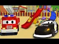 Download Lagu Auto patrouille Nederlands 🚓 Het glijbaanincident 🚒 Autostad 🚓 politieauto cartoon voor kinderen