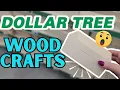 My Top 10 Favorite Dollar Tree Wood Craft Projects and DIYs High End Budget Friendly DIY Crafts