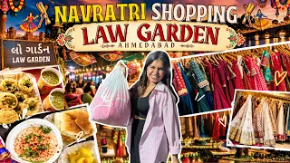 Navratri Shopping in Ahmedabad | Law Garden Market