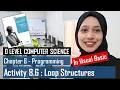 ACTIVITY 8 6 VISUAL BASIC ITERATION LOOP STRUCTURES PROGRAMMING O LEVEL COMPUTER SCIENCE