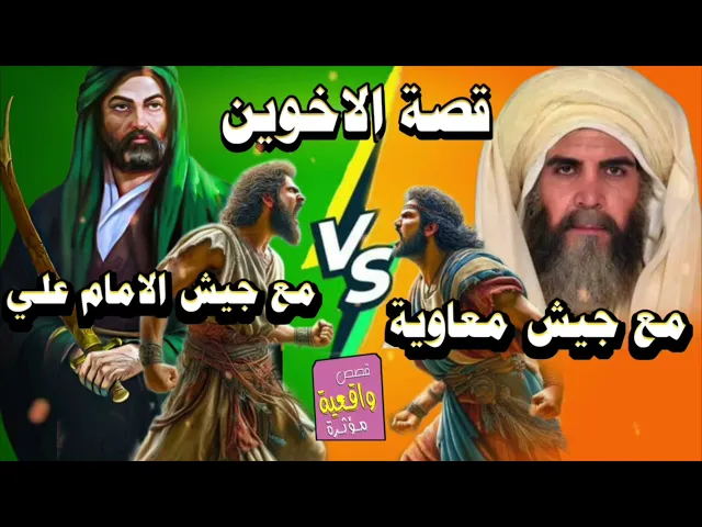 ⁣قصة الاخوان الذي شاركوا في معركة صفين احدهما مع الامام علي والاخر مع معاوية..