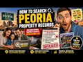 How to search Peoria property records