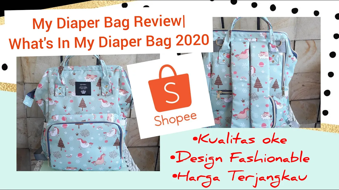 Review Tas Bayi Multifungsi | Diaper Bag Travel Baby Bed Portable | Tas diaper bisa jd tempat tidur