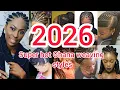 2026 Super hot Ghana weaving hairstyles for black women Ghana braids styles Ghana braids