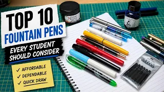 Back to School 10 Fountain Pens Every Student Should Consider