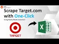 Scrape Target com Product details without writing code 2021