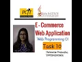 Web Programming 01 e Shop Task 10 1st Year Java Institute