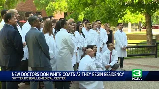 Group of new doctors starting residency at Sutter Roseville Medical Center makes history