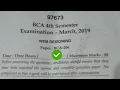 2019 Mdu BCA 4th Sem Reappear 4t Sem Web Design Question Paper