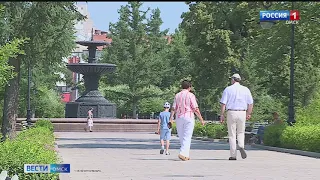 В Омск снова вернулось лето