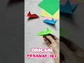 Lagu ORIGAMI PESAWAT | Cara Membuat Pesawat dari Kertas Origami | PESAWAT KERTAS #origami  #youtubeshorts