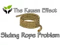 Lagrangian Mechanics - Lesson 5 The Sliding Rope Example Problem