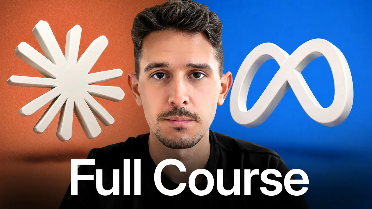 Claude + Facebook Ads (FULL COURSE): video thumbnail