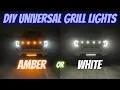 Raptor-Style LED Grille Lights - Dual-Color Upgrade for ANY Vehicle