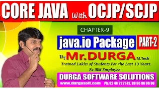 Core Java With - java IO Package-Part 2 File