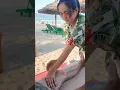 Tension release on the beach of Da Nang is absolute release