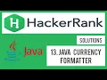 HackerRank Java Currency Formatter Solution Basic Coder