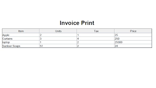JTable - Print JTable in Java Swings