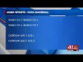 More GHSA Baseball Playoff Scores