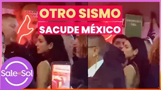 Nuevo sismo sacudió México esta madrugada, famosos dan sus impresiones | Sale el Sol