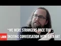 Creativity Speaker Jer Thorp We Were Strangers Once Too Inciting Conversation with Data Art