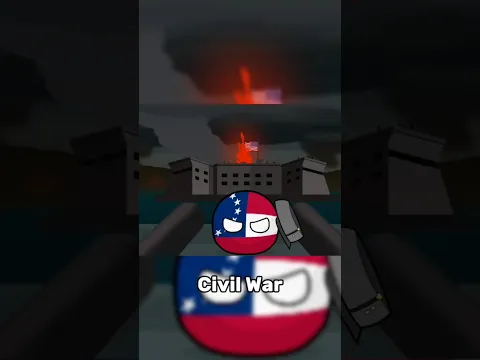 History of USA in 1 minute part 1 #countryballs #history #geography #usa #britain #america