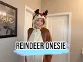 OLAOLA Onesie Review Reindeer Version