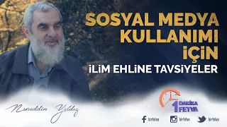 Sosyal medya kullanımı için ilim ehline tavsiyeler