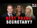 Will Alina Habba or Scott Jennings replace Karoline Leavitt as White House press secretary