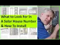 EASY How to Choose the Best Solar House Number Light Install It