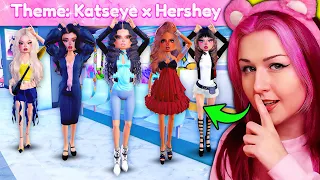 I ADDED The PINKY UP HERSHEY Music Video To DRESS TO IMPRESS (Katseye!) | ROBLOX
