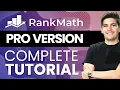Complete Rankmath PRO Seo Plugin Tutorial