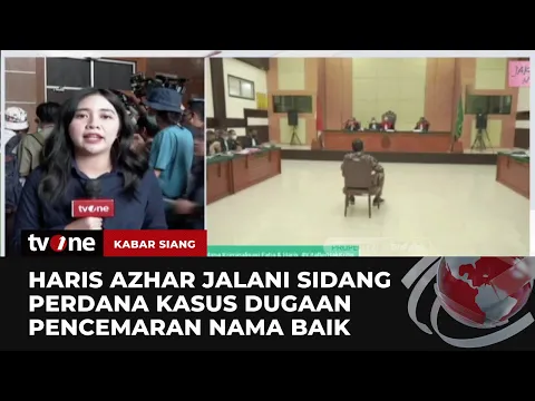 Haris Azhar Jalani Sidang Dugaan Pencemaran Nama Baik