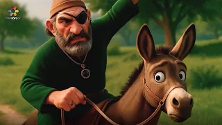 פרשת בלק סיפור הפרשה השבועי מאויר על ידי AI 