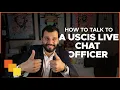 USCIS 2022 Tip Hack USCIS Emma Bot Talk to a Live USCIS Officer