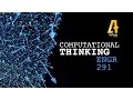 Computational Thinking ENGR 291 Course w Daniel Resler P