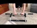 Ally Peaks Pull Up Bar for Doorway Thickened Steel Max Limit 440 lbs Upper Body Fitness Workout Ba