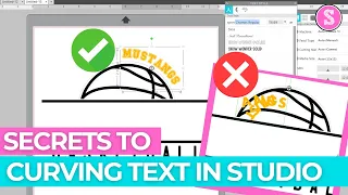 How to Curve Text in Silhouette Studio Text to Path Tutorial