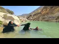 Download Lagu 🚵‍♀️🌄 Tough Roads, Beautiful Skills 🎣 | Tribal Women Catching Fish 🐟