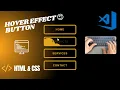Hover effect button-HTML Css Tutorial-ASMR keyboard-ASMR programming