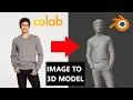 AI Generates 3D Model From Single Photo Google Colab