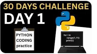 Day 1 - Solve 5 Easy Python Problems 30 Days Python Coding Practice Challenge