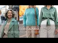 Coastal Mint Styling Sea Green Layers for an Expensive Seasonal Transition