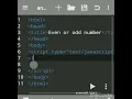 JavaScript Program to Find whether Number is Even or Odd Even or Odd in JavaScript anWriter App
