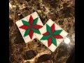 Plastic Canvas Coaster - Christmas Design