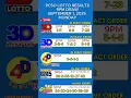 Download Lagu 9PM PCSO LOTTO RESULT SEPTEMBER 1,2025 SATURDAY 2D 3D 4D 6/45 6/55