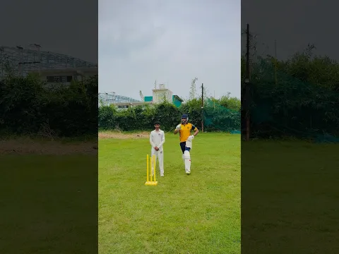 Full Cricket Kit Pahan ke Bowling Kar ke Dikhao 😱 #cricketwithvishal #shorts