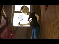 Toy story Sid burns a hole in Woody