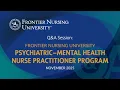 Psychiatric-Mental Health Nurse Practitioner Q A Session - Nov 2025 Frontier Nursing University