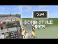 Bomb-Style Timer In Minecraft Bedrock Tutorial No Mods Or Add-Ons